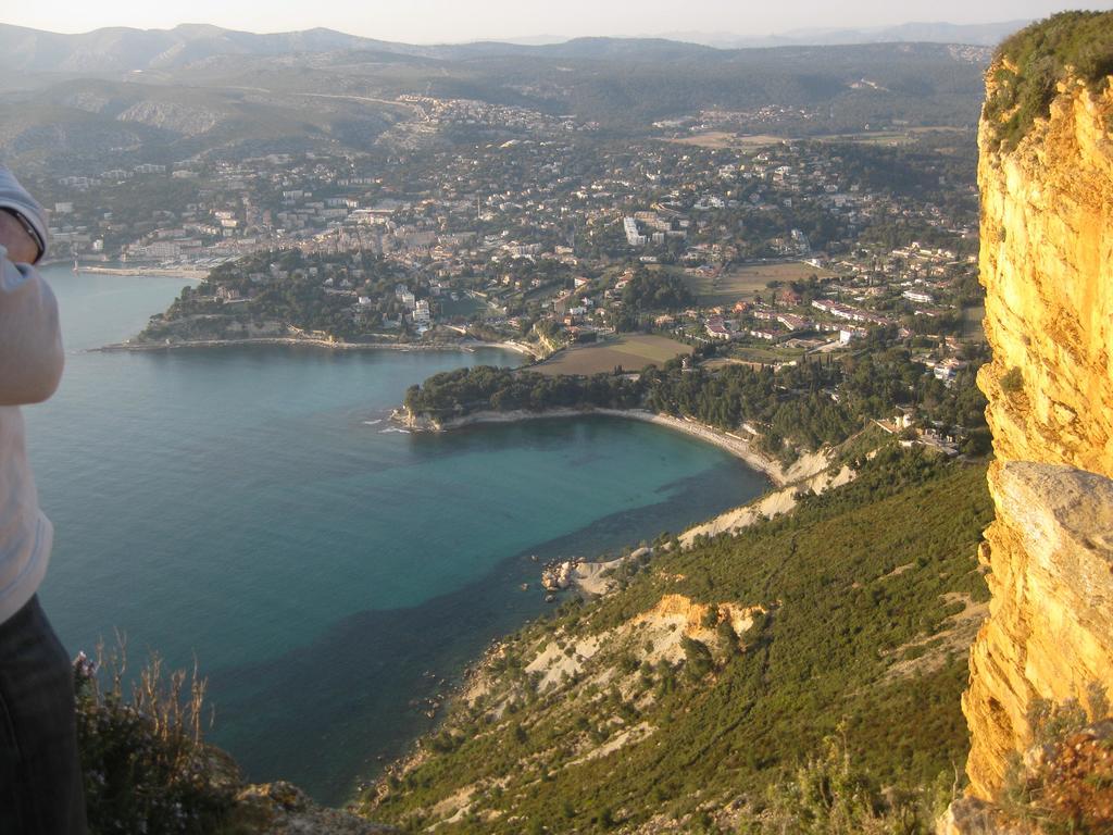 50M Plage T2 Grande Terrasse Vue Mer Climatise Piscine Chauffee, Parking Clos Gratuit Sanary-sur-Mer Kültér fotó