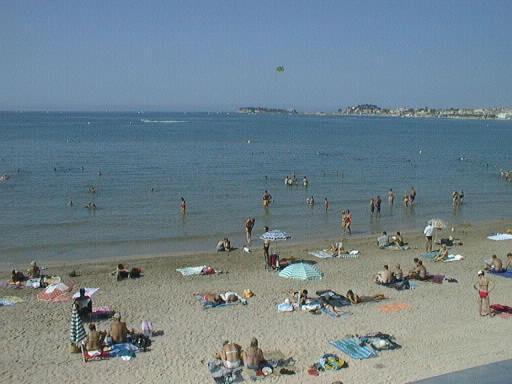 50M Plage T2 Grande Terrasse Vue Mer Climatise Piscine Chauffee, Parking Clos Gratuit Sanary-sur-Mer Kültér fotó
